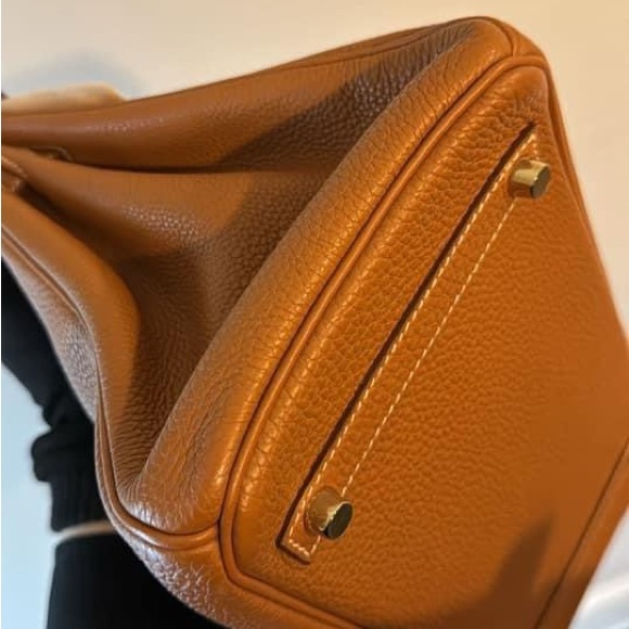 Hermes Birkin 30 Togo Gold GHW - Picture 4 of 8